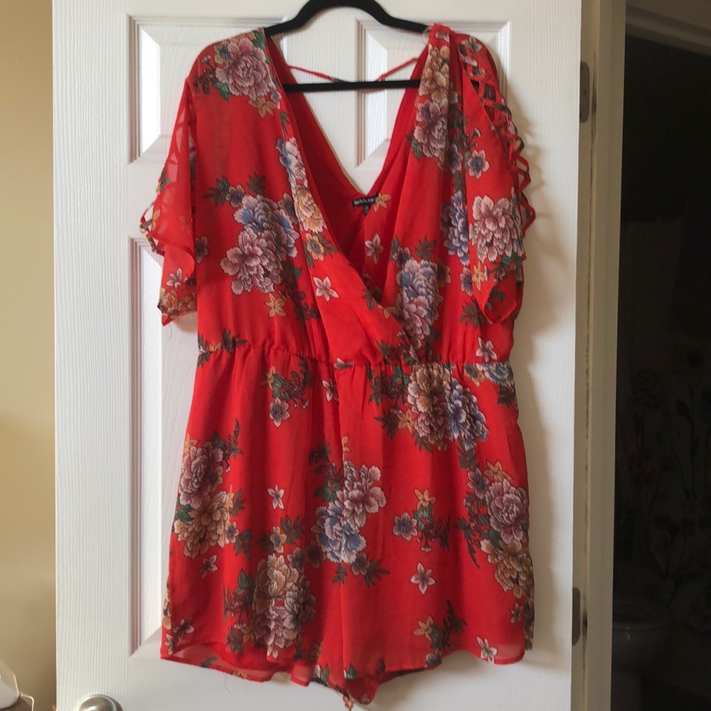 Floral Romper